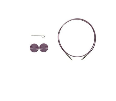 Purple Single Pack Interchangeable Cable - Prismatic Fiber Arts