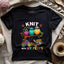 Knit W/ My Peeps T-shirt - Prismatic Fiber Arts