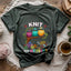 Knit W/ My Peeps T-shirt - Prismatic Fiber Arts