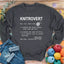 Knitrovert Sweatshirt - Prismatic Fiber Arts