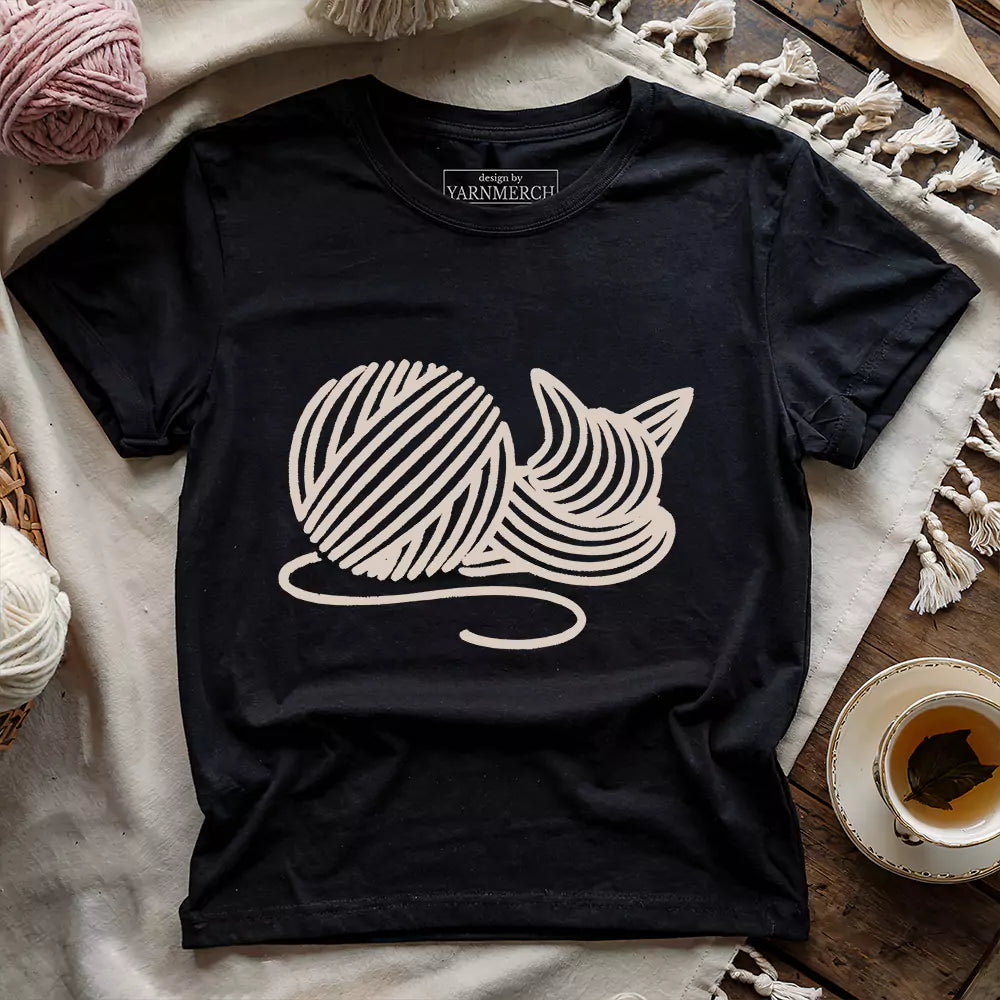 Knitten T-shirt - Prismatic Fiber Arts