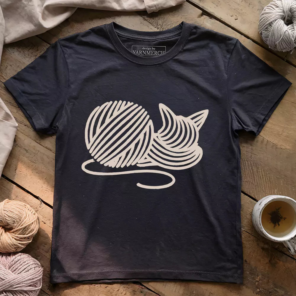 Knitten T-shirt - Prismatic Fiber Arts