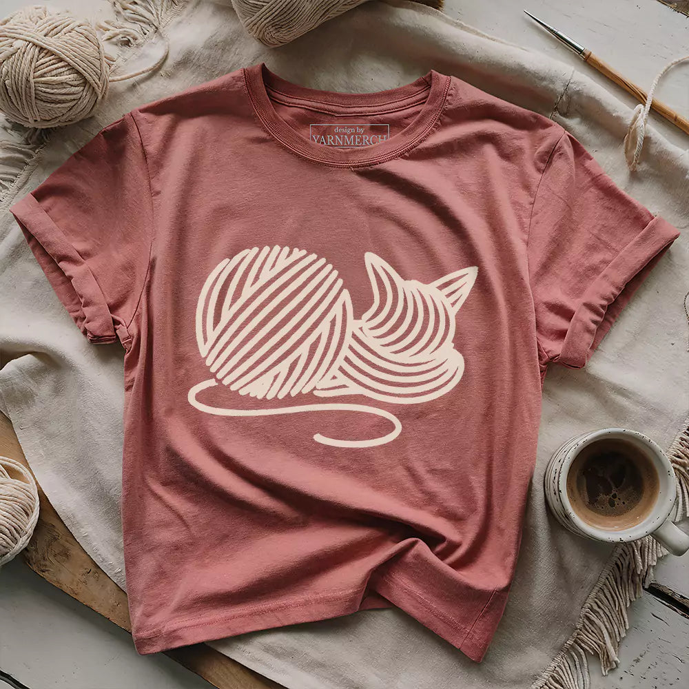 Knitten T-shirt - Prismatic Fiber Arts