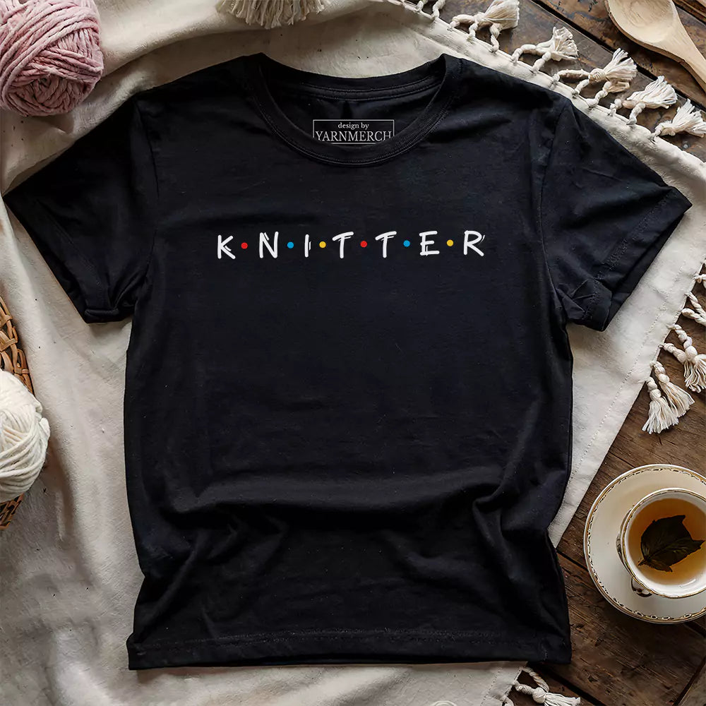Knitter Friends T-shirt - Prismatic Fiber Arts