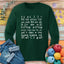 Knitting Code Long Sleeve T-shirt - Prismatic Fiber Arts
