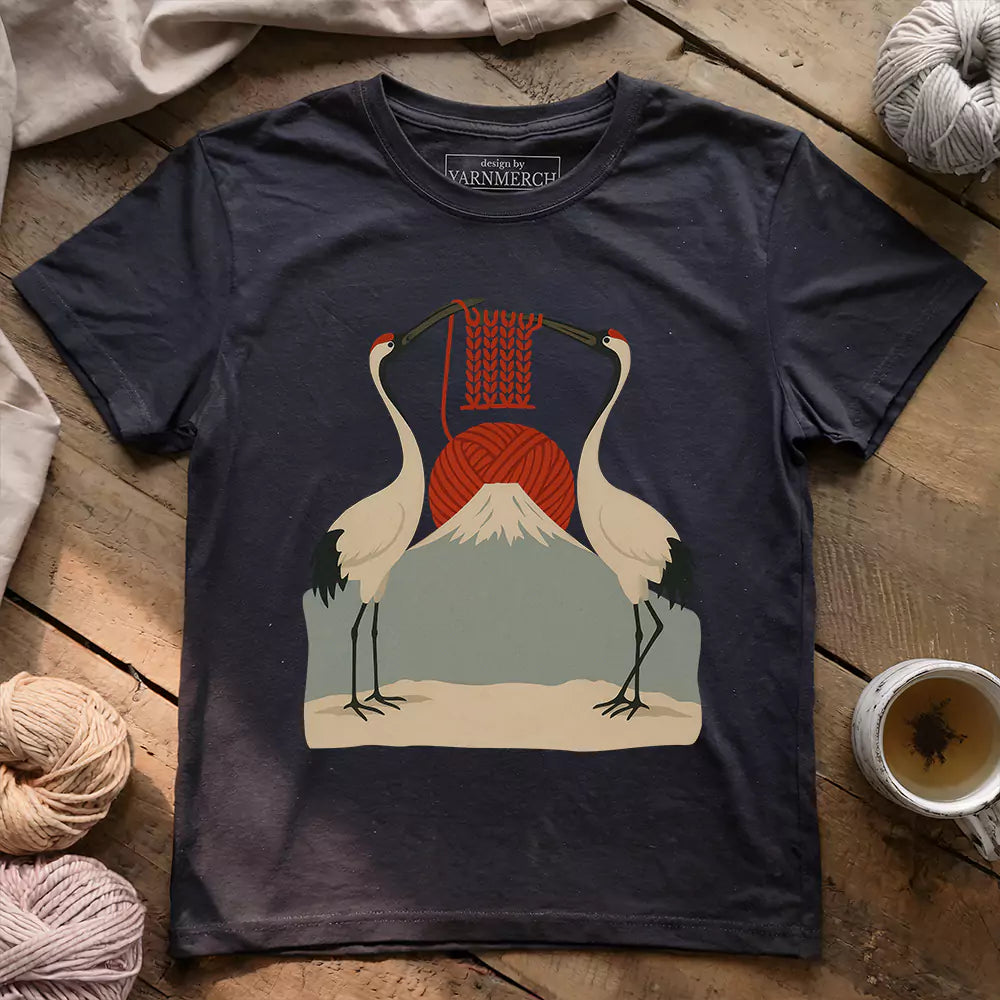 Knitting Sun T-shirt - Prismatic Fiber Arts