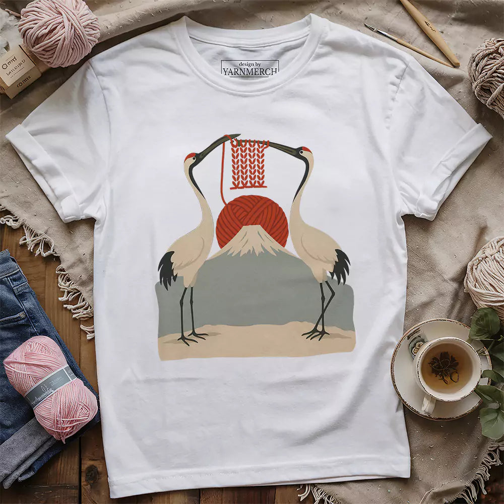 Knitting Sun T-shirt - Prismatic Fiber Arts