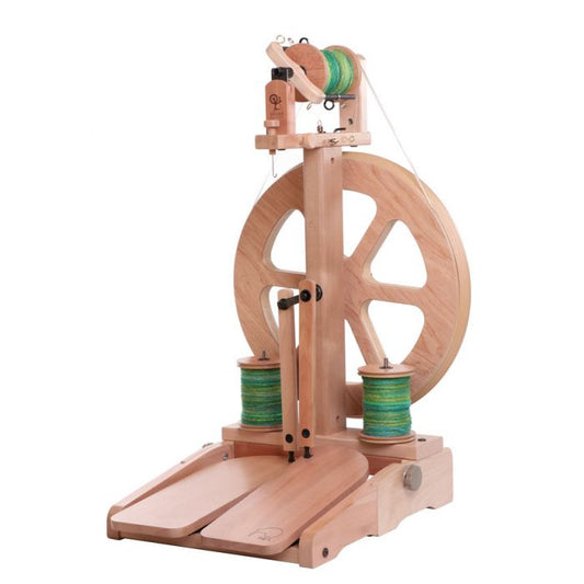 Ashford Kiwi 3 Spinning Wheel Lacquered - Prismatic Fiber Arts