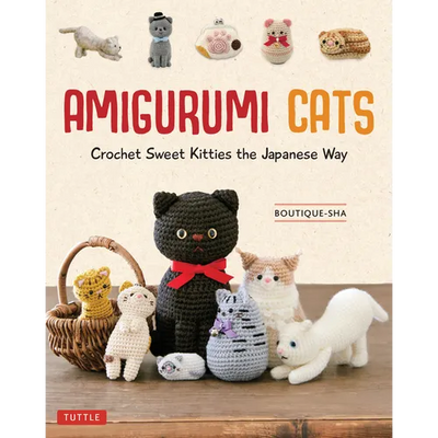 Amigurumi Cats: Crochet Sweet Kitties the Japanese Way (24 Projects of Cats to Crochet) - Hardcover - Prismatic Fiber Arts