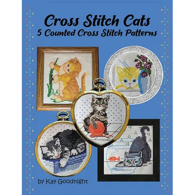 Cross Stitch Cats: 5 Counted Cross Stitch Patterns