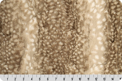 Luxe Cuddle® Fawn Cappuccino 58/60" Fabric Per Yard - Prismatic Fiber Arts