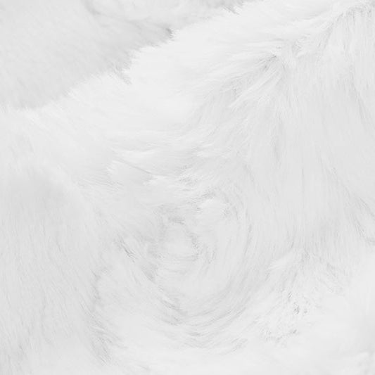 Luxe Cuddle Glacier Snow 58"/60" Fabric per yard