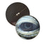 Lidded Green Sea Turtle Sew-On Button Glass Eyes - Prismatic Fiber Arts