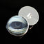 Lidded Green Sea Turtle Sew-On Button Glass Eyes - Prismatic Fiber Arts