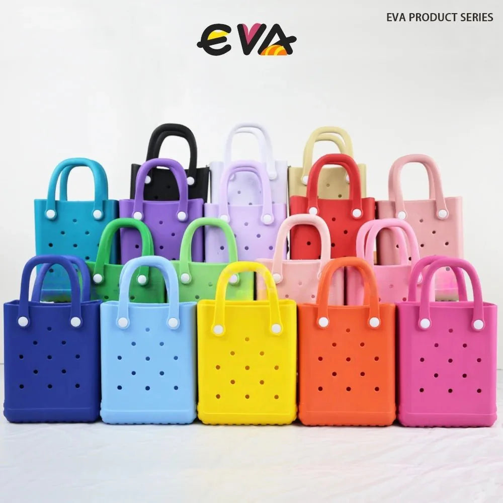 Lightweight EVA Handbag Beach Vacation for everyone - Prismatic Fiber Arts