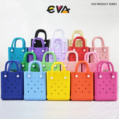 Lightweight EVA Handbag Beach Vacation for everyone - Prismatic Fiber Arts