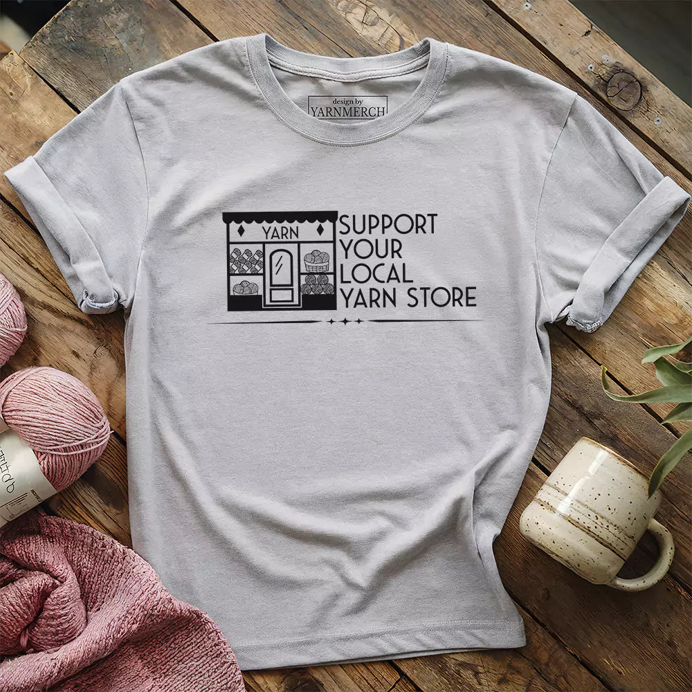 Local Yarn Store T-shirt - Prismatic Fiber Arts