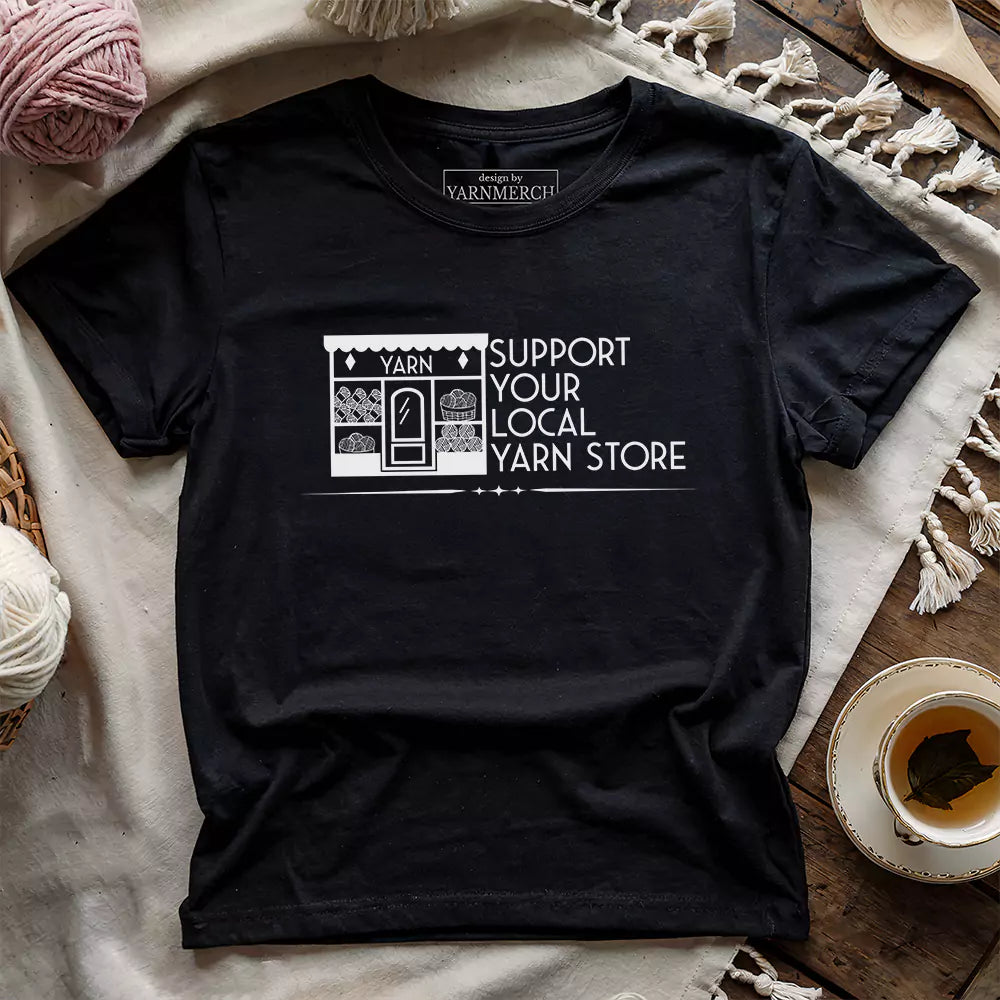 Local Yarn Store T-shirt - Prismatic Fiber Arts