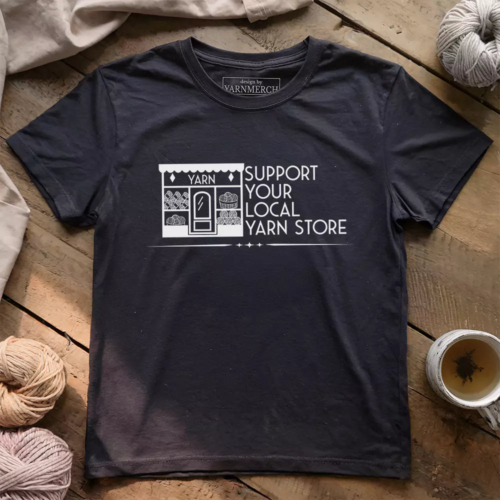 Local Yarn Store T-shirt - Prismatic Fiber Arts