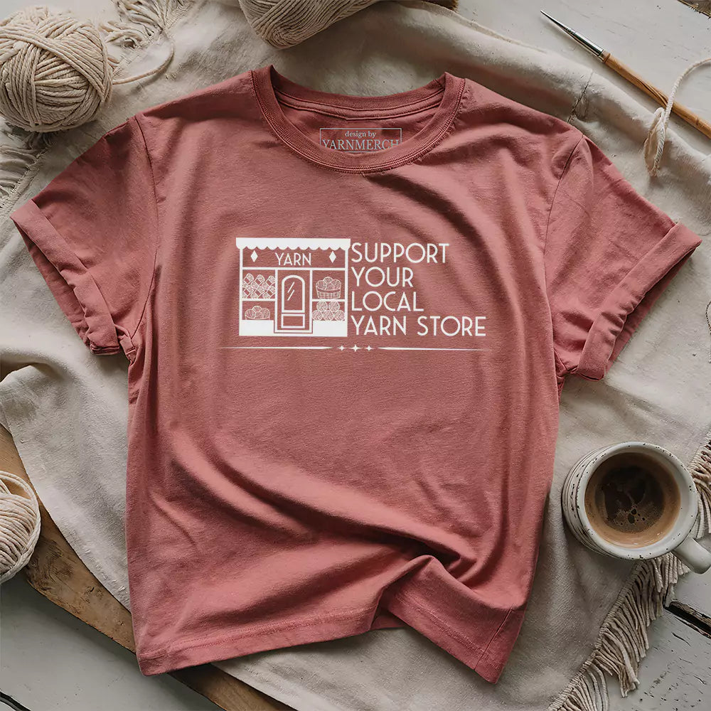 Local Yarn Store T-shirt - Prismatic Fiber Arts
