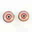 Manic Scary Clown Horror Sew-On Button Glass Eyes - Prismatic Fiber Arts