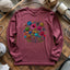 Blooming Yarn Long Sleeve T-shirt - Prismatic Fiber Arts