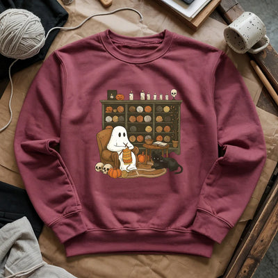 Boo Yarn Sweatshirt - Prismatic Fiber Arts