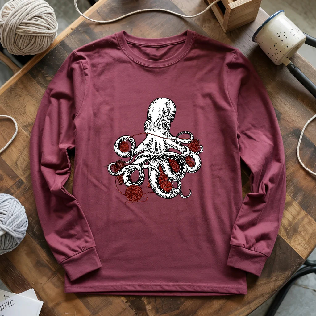 Craftopus Long Sleeve T-shirt - Prismatic Fiber Arts