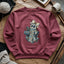 Granny Ghost Sweatshirt - Prismatic Fiber Arts