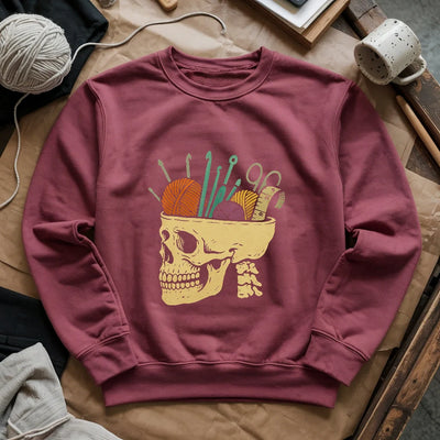 Murder Yarn Sweatshirt - Prismatic Fiber Arts