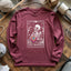 Skeleton Crocheter Tarot Long Sleeve T-shirt - Prismatic Fiber Arts
