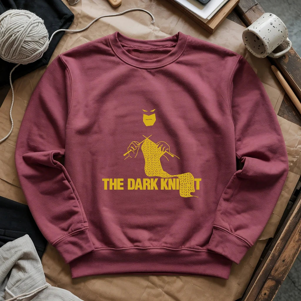 The Dark Knit Sweatshirt - Prismatic Fiber Arts