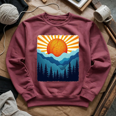 Yarn Sun Sweatshirt - Prismatic Fiber Arts