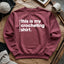 Everyday Crocheting Sweatshirt - Prismatic Fiber Arts