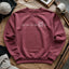 Knit heartbeat Sweatshirt - Prismatic Fiber Arts