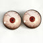 Crazy Mars Martian Sew-On Button Glass Eyes - Prismatic Fiber Arts