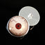 Crazy Mars Martian Sew-On Button Glass Eyes - Prismatic Fiber Arts