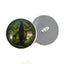 Medusa Snake Green Sew-On Button Glass Eyes - Prismatic Fiber Arts
