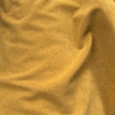 Micro Suede Spandex Fabric – Mustard – 58"/60" | Soft & Stretchy - Prismatic Fiber Arts