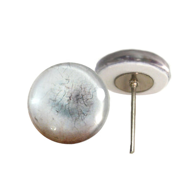 Milky Dead Zombie Glass Eyes on Wire Pin Posts