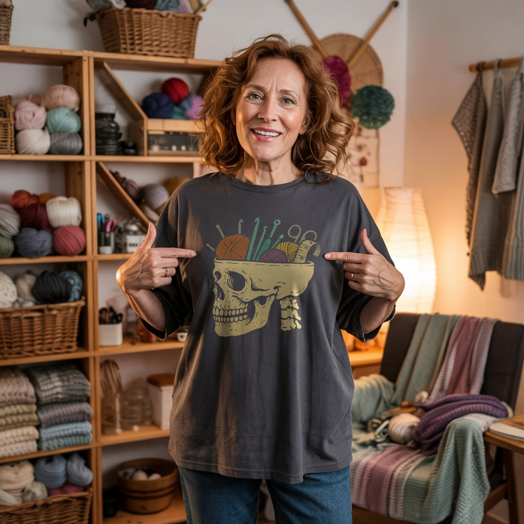 Murder Yarn T-shirt - Prismatic Fiber Arts