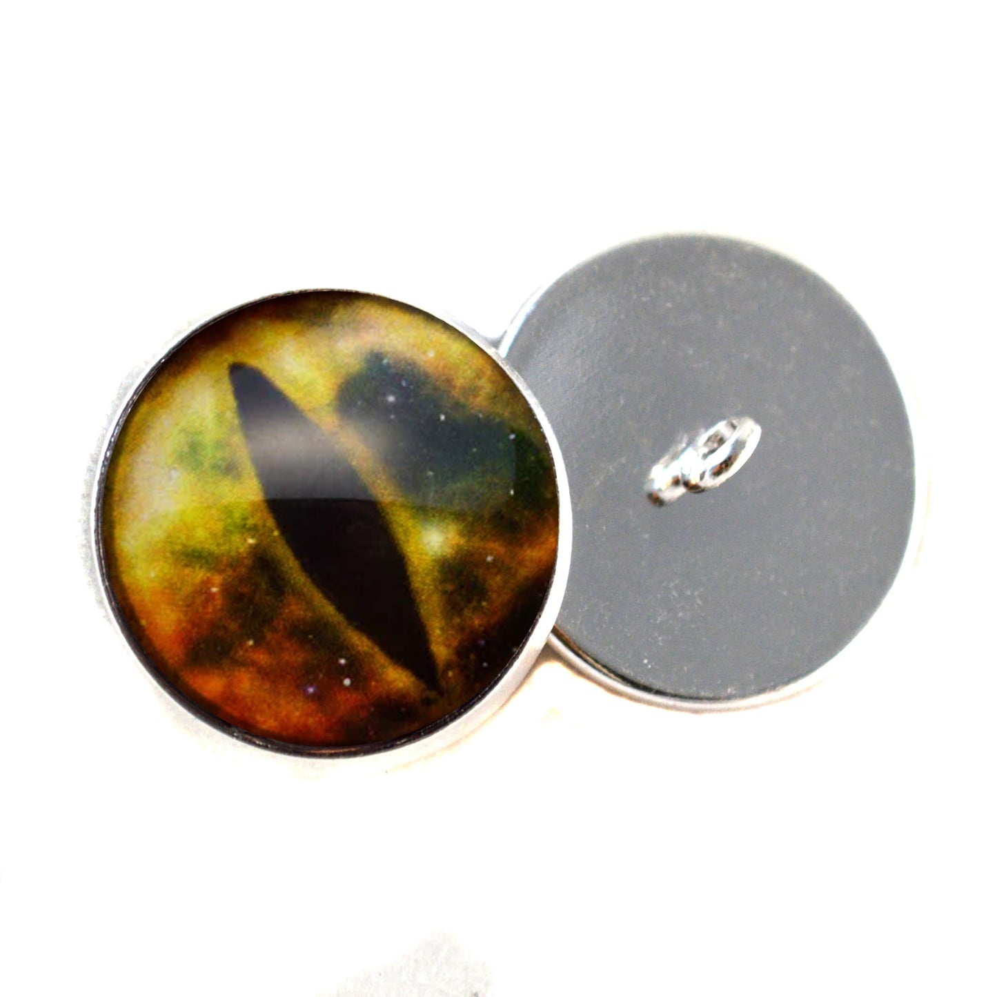Momentous Dragon Sew-On Button Glass Eyes - Prismatic Fiber Arts