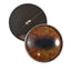 Brown Moose Sew-On Button Glass Eyes - Prismatic Fiber Arts