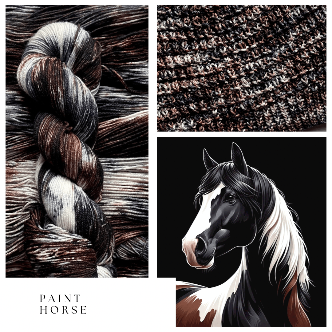 Paint Horse - Prismatic Fiber Arts