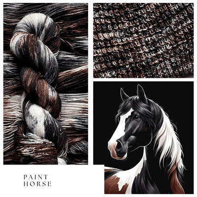 Paint Horse - Prismatic Fiber Arts