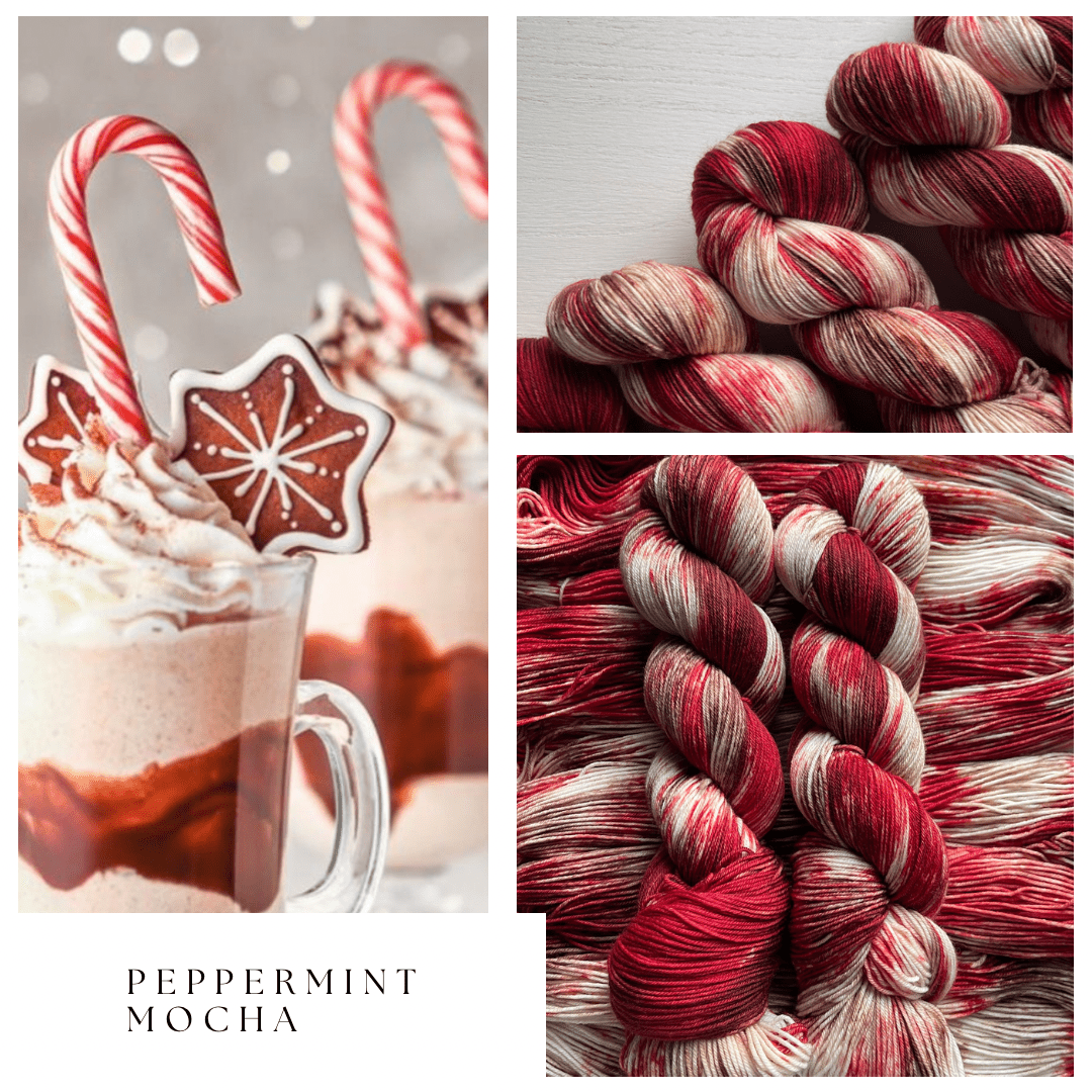 Peppermint Mocha - Prismatic Fiber Arts