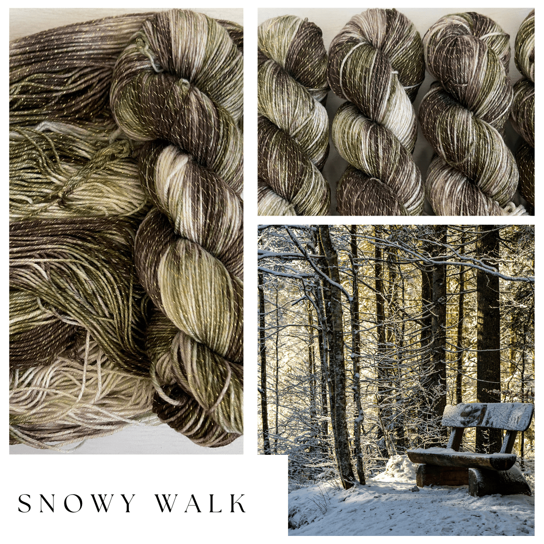 Snowy Walk - Prismatic Fiber Arts