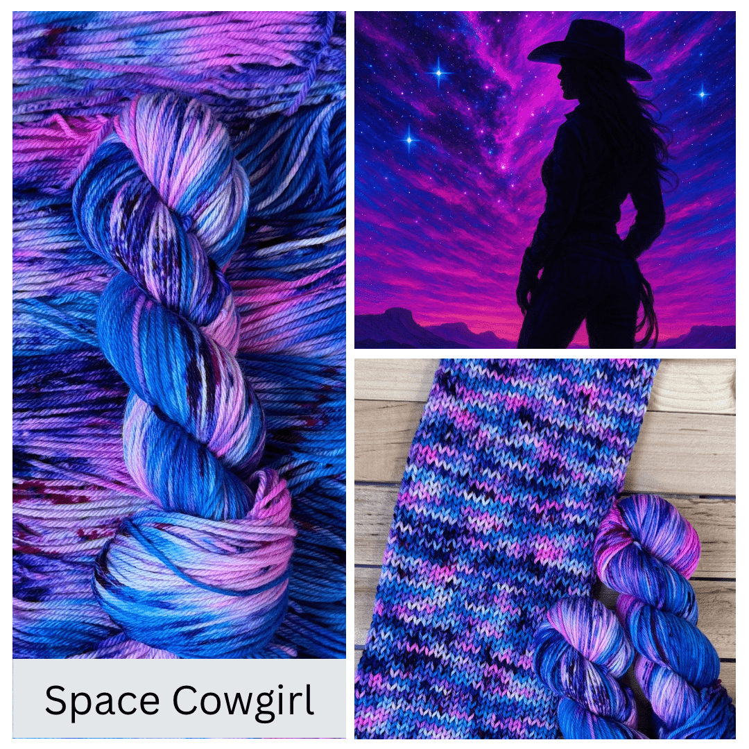 Space Cowgirl - Prismatic Fiber Arts