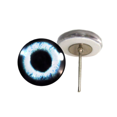 Mysterious Mermaid Glass Eyes on Wire Pin Posts