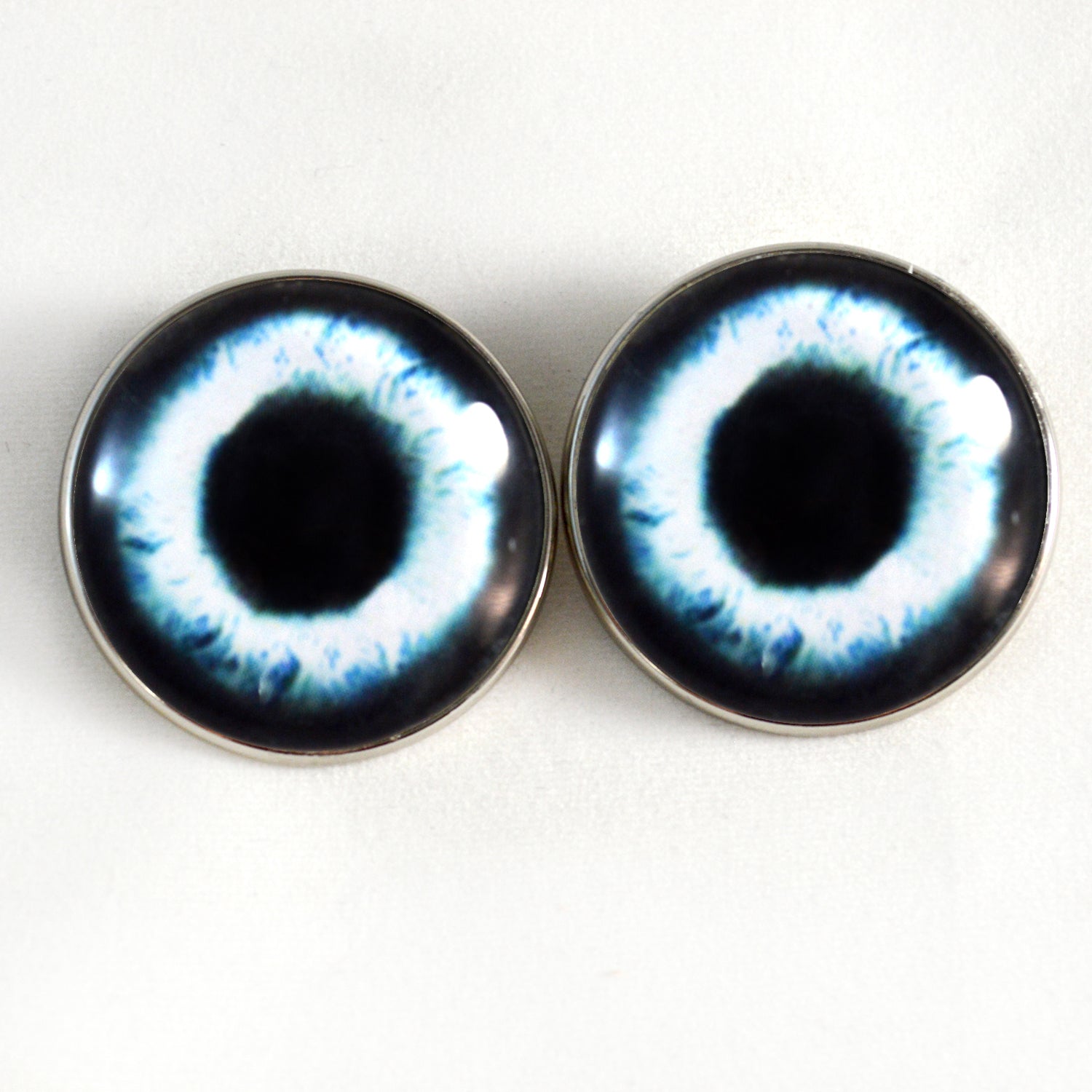 Mysterious Mermaid Sew-On Button Glass Eyes - Prismatic Fiber Arts